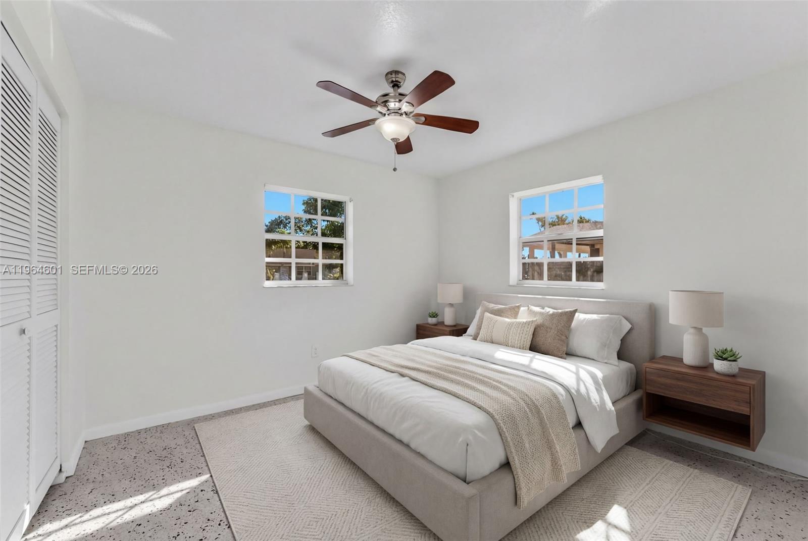 15231 Southwest 302nd Street Homestead, FL 33033 - Photo 20 of 30 a bedroom with a bed and a window