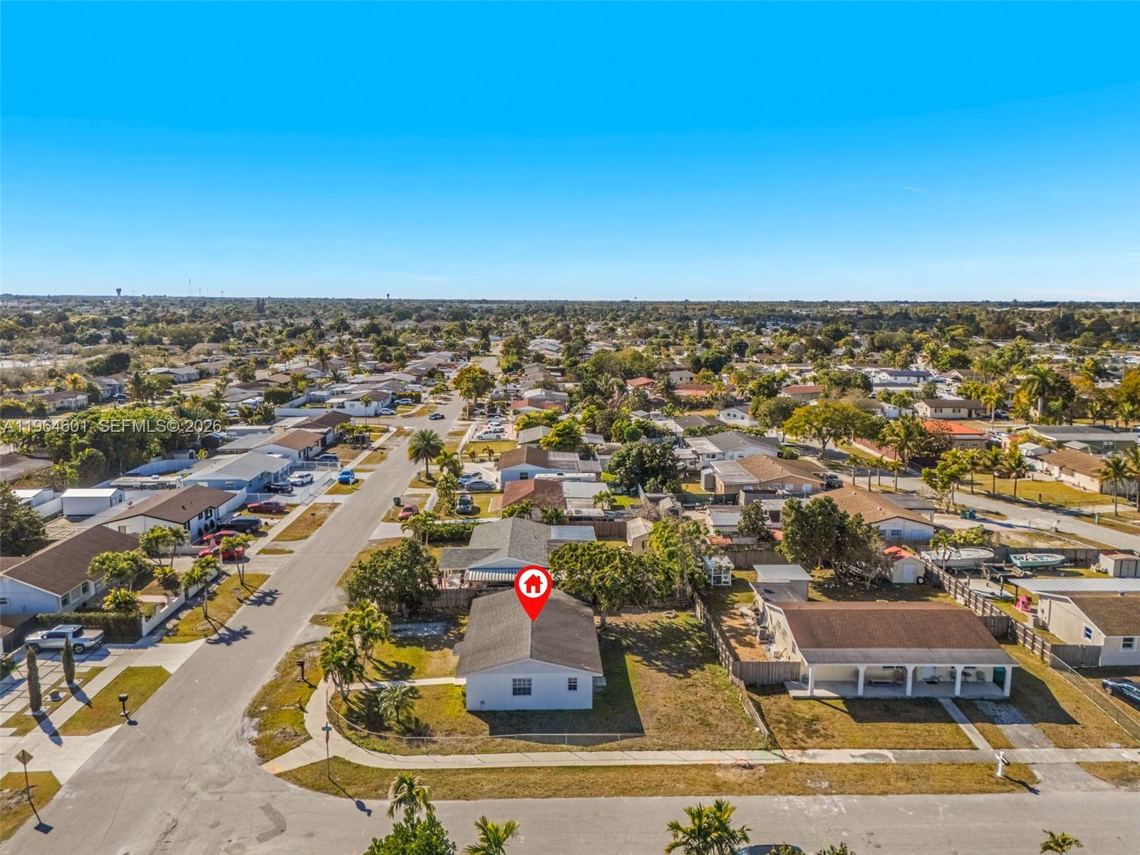 15231 Southwest 302nd Street Homestead, FL 33033 - Photo 30 of 30 an aerial view of residential houses with outdoor space
