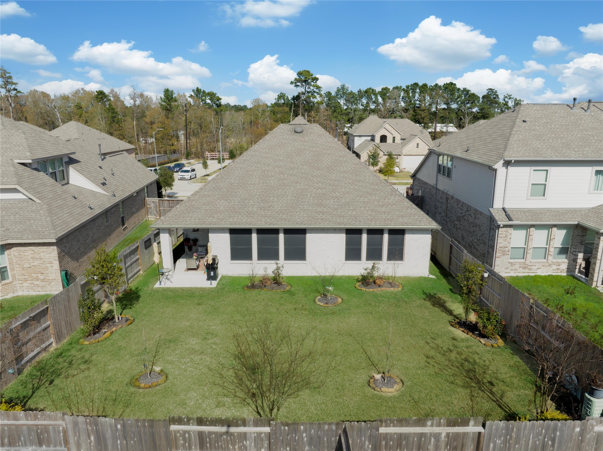 3422 Warwick River Trail Houston, TX 77365 - Photo 40 of 46 an aerial view of a house