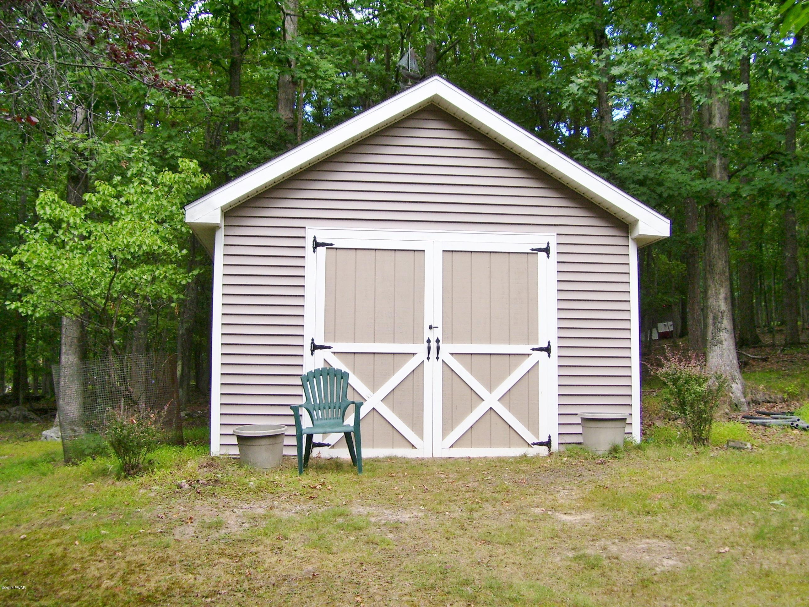 261 Oak Hill Road Hawley, PA 18428 - Photo 83 of 92 Shed With Electric