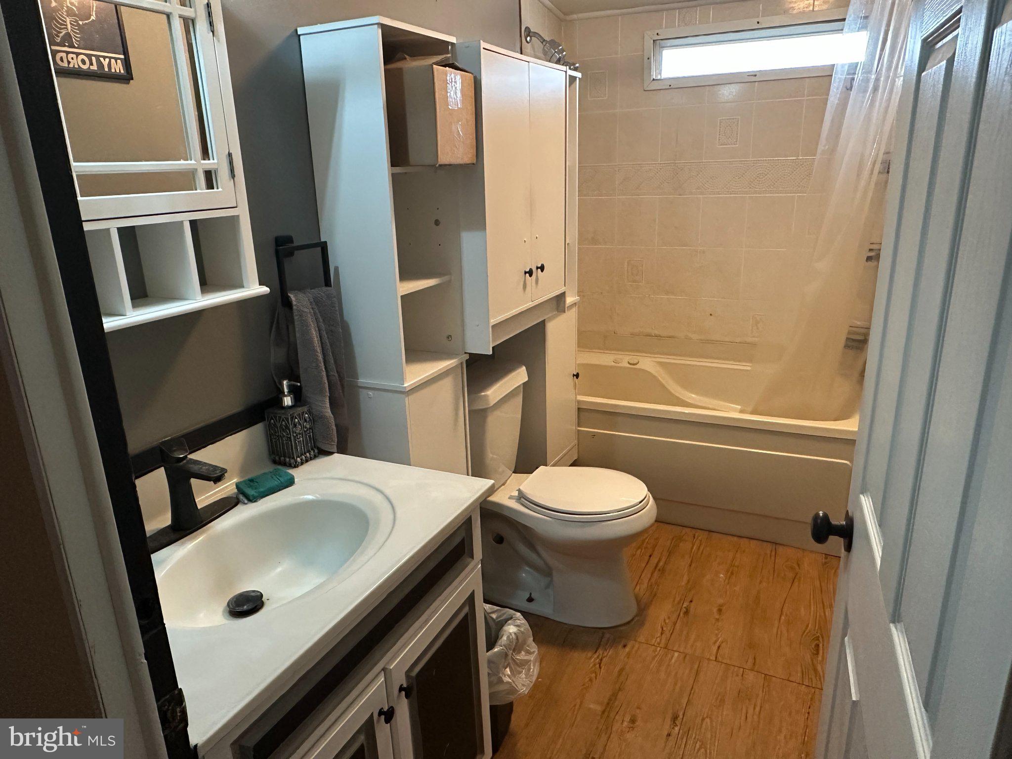 10 Roth Avenue Mertztown, PA 19539 - Photo 13 of 21 a bathroom with a sink and a mirror