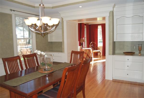 22 Martingale Road Lexington, MA 02421 - Photo 5 of 26 a view of a dining room with furniture window and outside view