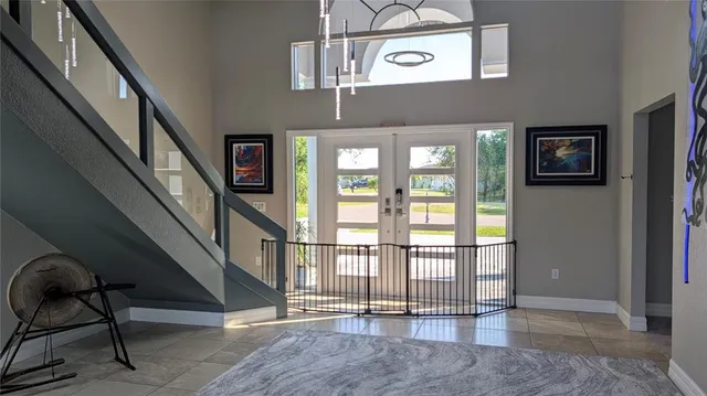 a view of an entryway