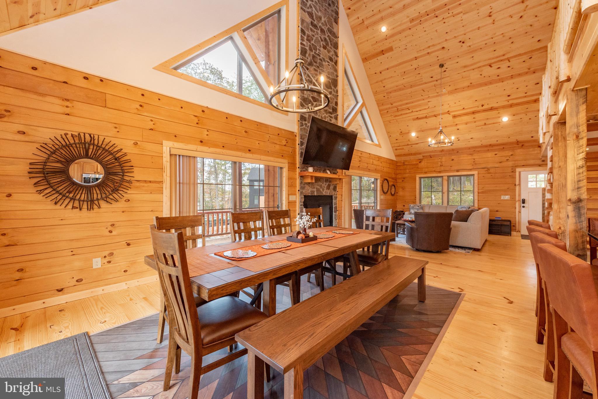 37 Ridgeline Trail McHenry, MD 21541 - Photo 11 of 59 a view of a chairs and table in a patio