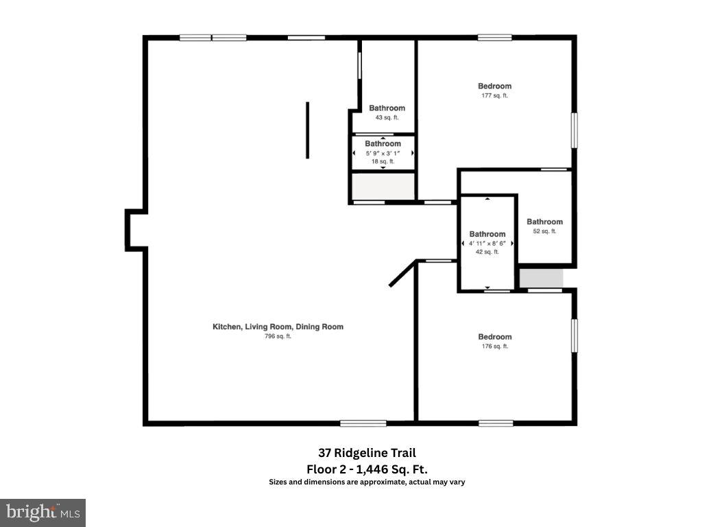 37 Ridgeline Trail McHenry, MD 21541 - Photo 7 of 59 a picture of a floor plan
