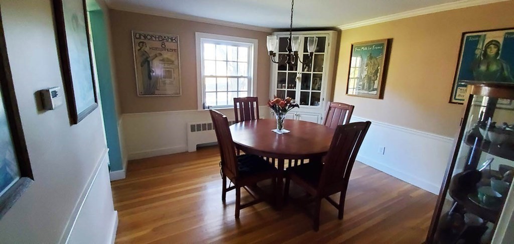 250 Concord Road Wayland, MA 01778 - Photo 9 of 16 a view of a dining room with furniture window and wooden floor