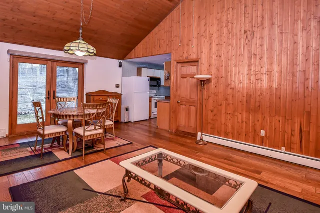a kitchen with a stove and a microwave
