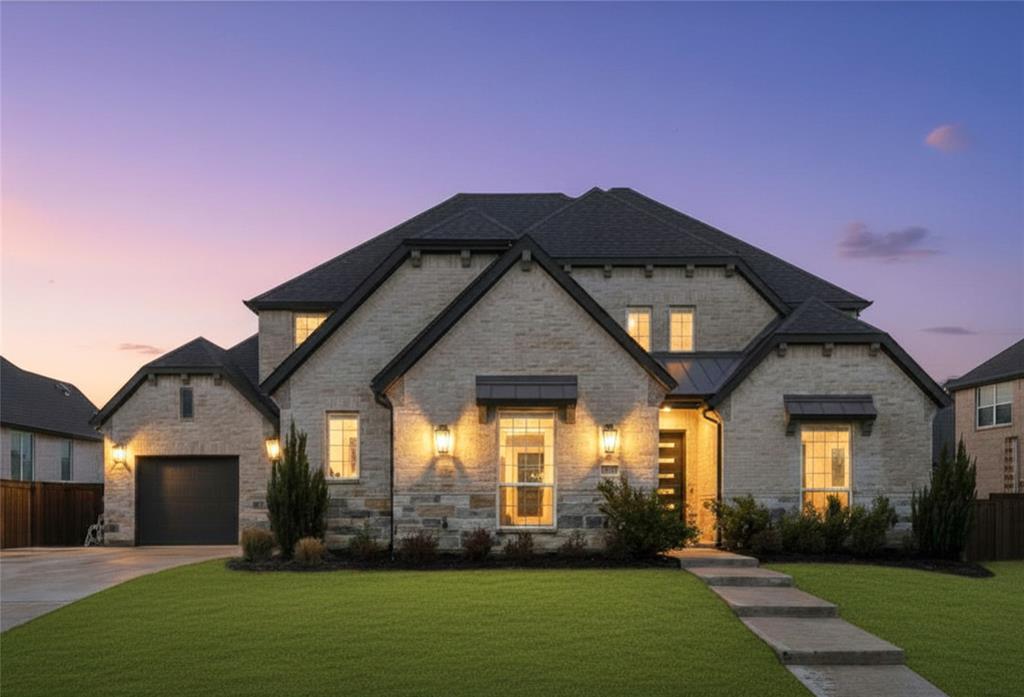 566 Broadleaf Way Haslet, TX 76052 - Photo 8 of 38 Stone and brick exterior with a dark shingle roof