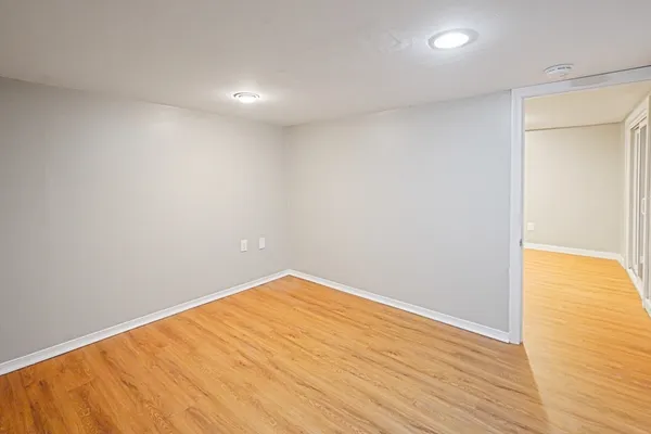 a view of empty room