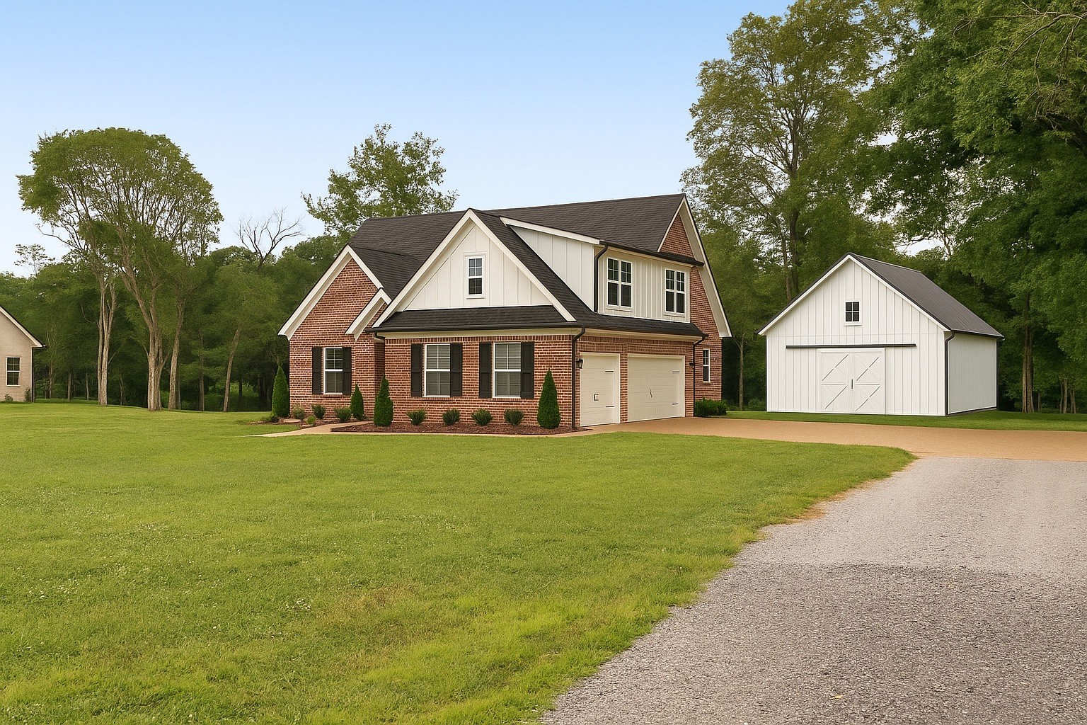 1497 Phillips Road Lebanon, TN 37087 - Photo 46 of 53 a front view of a house with a garden