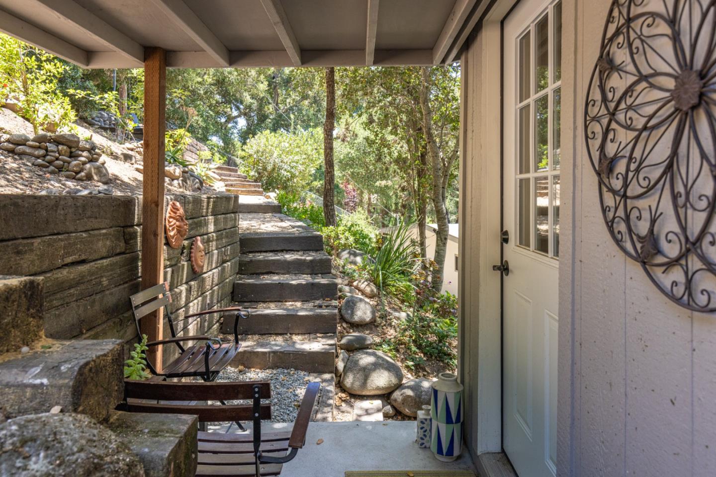 55 Paso Cresta Carmel Valley, CA 93924 - Photo 25 of 31 a view of a porch with seating space