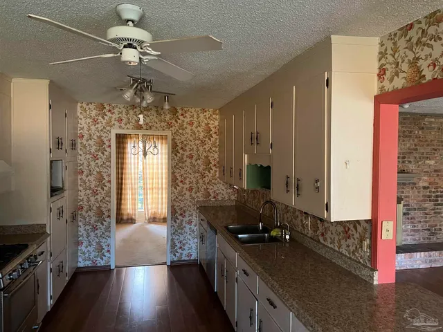 a view of a small space