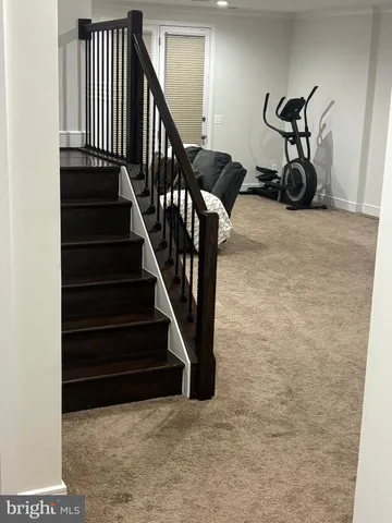 a view of entryway and hall