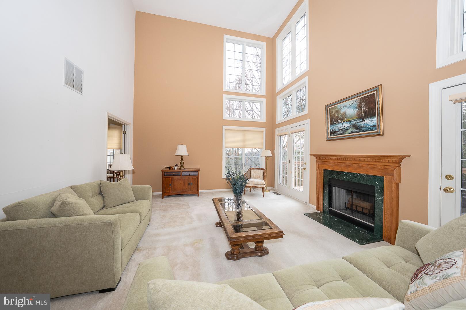 28 Ridgeview Road Newtown Square, PA 19073 - Photo 14 of 49 a living room with furniture and a fireplace