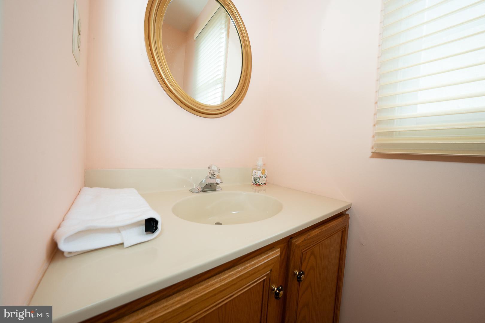 28 Ridgeview Road Newtown Square, PA 19073 - Photo 23 of 49 a bathroom with a sink and a mirror