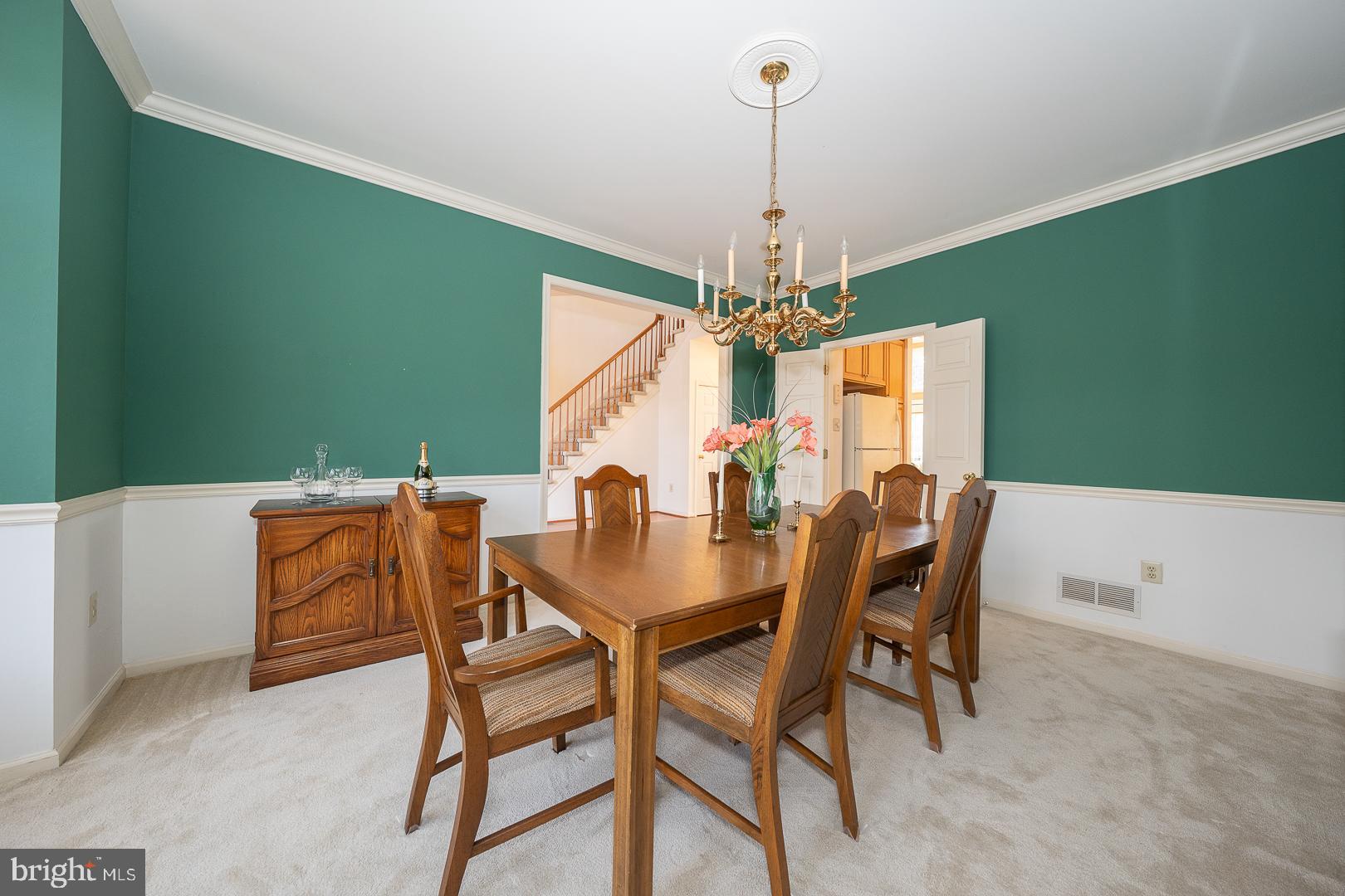 28 Ridgeview Road Newtown Square, PA 19073 - Photo 8 of 49 a view of a dining room with furniture and chandelier