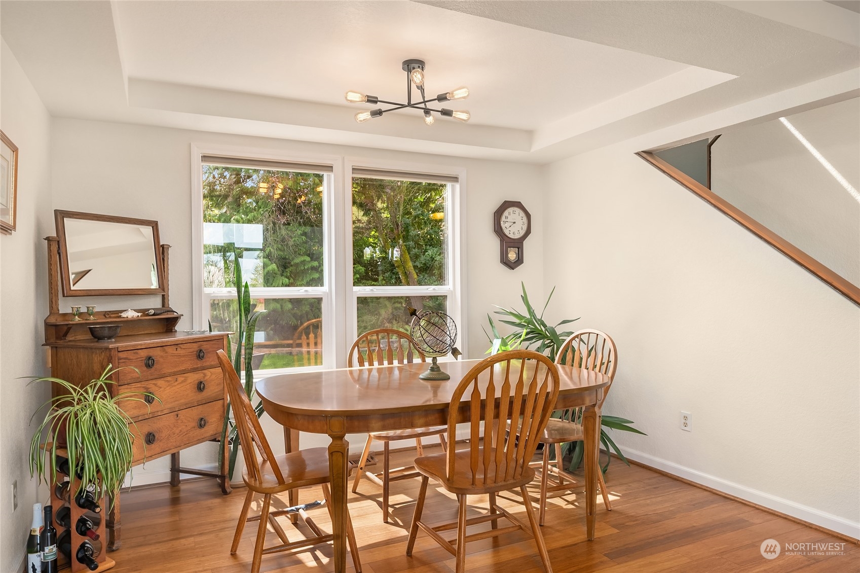 23530 22nd Avenue Southeast Bothell, WA 98021 - Photo 8 of 30 a view of a dining room with furniture window and wooden floor