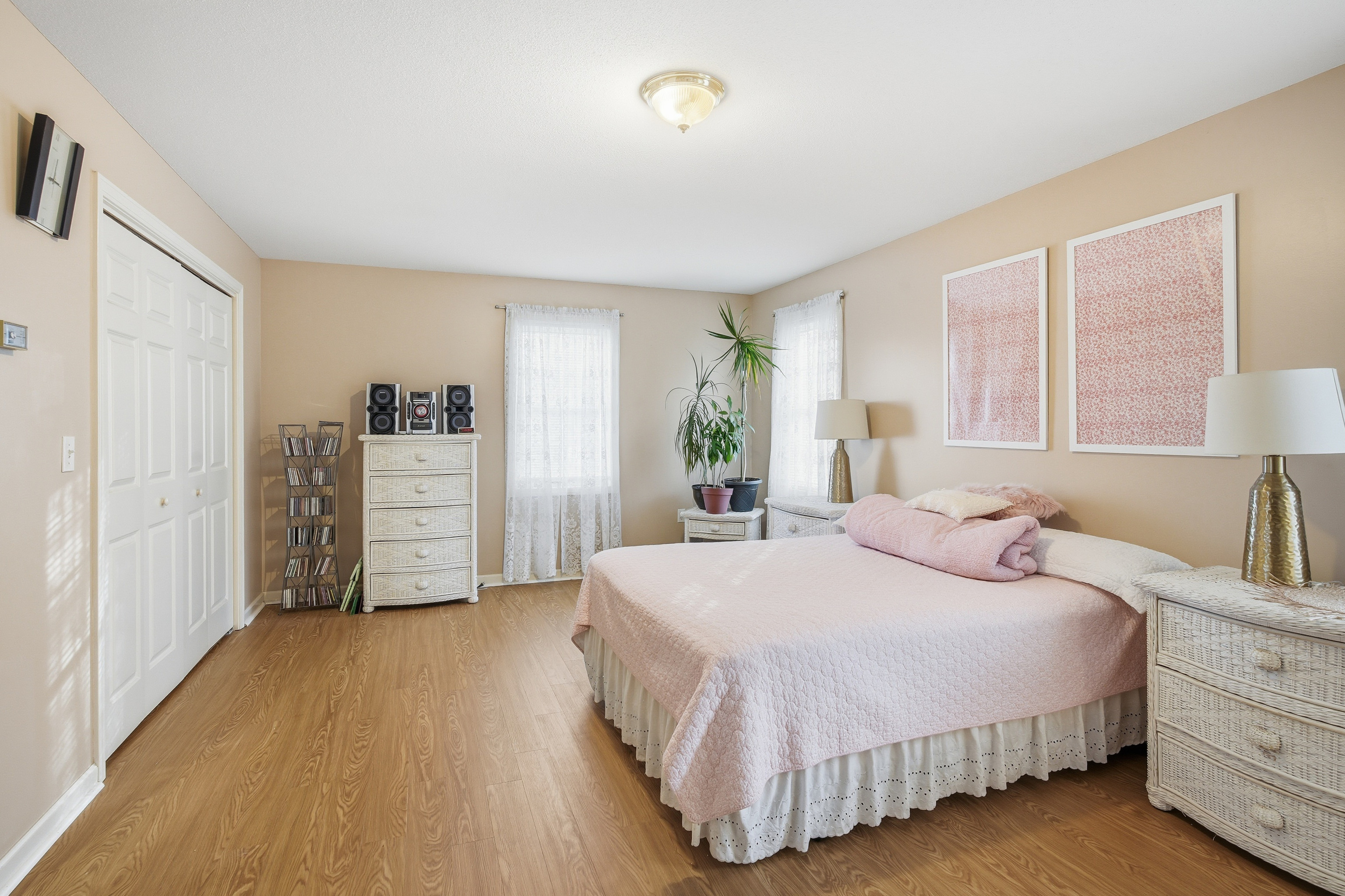 35 Fairfield Lane Bloomfield, CT 06002 - Photo 33 of 40 a bedroom with a bed and a cabinets