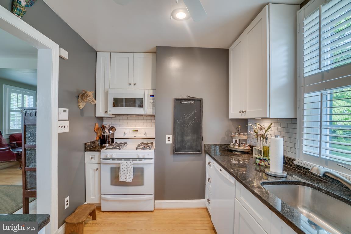 3909 Franconia Road Alexandria, VA 22310 - Photo 12 of 35 An updated kitchen features fresh grey walls