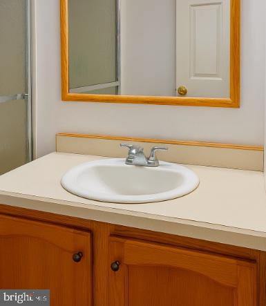 3290 Hartly Road Hartly, DE 19953 - Photo 8 of 13 a bathroom with a sink and a mirror