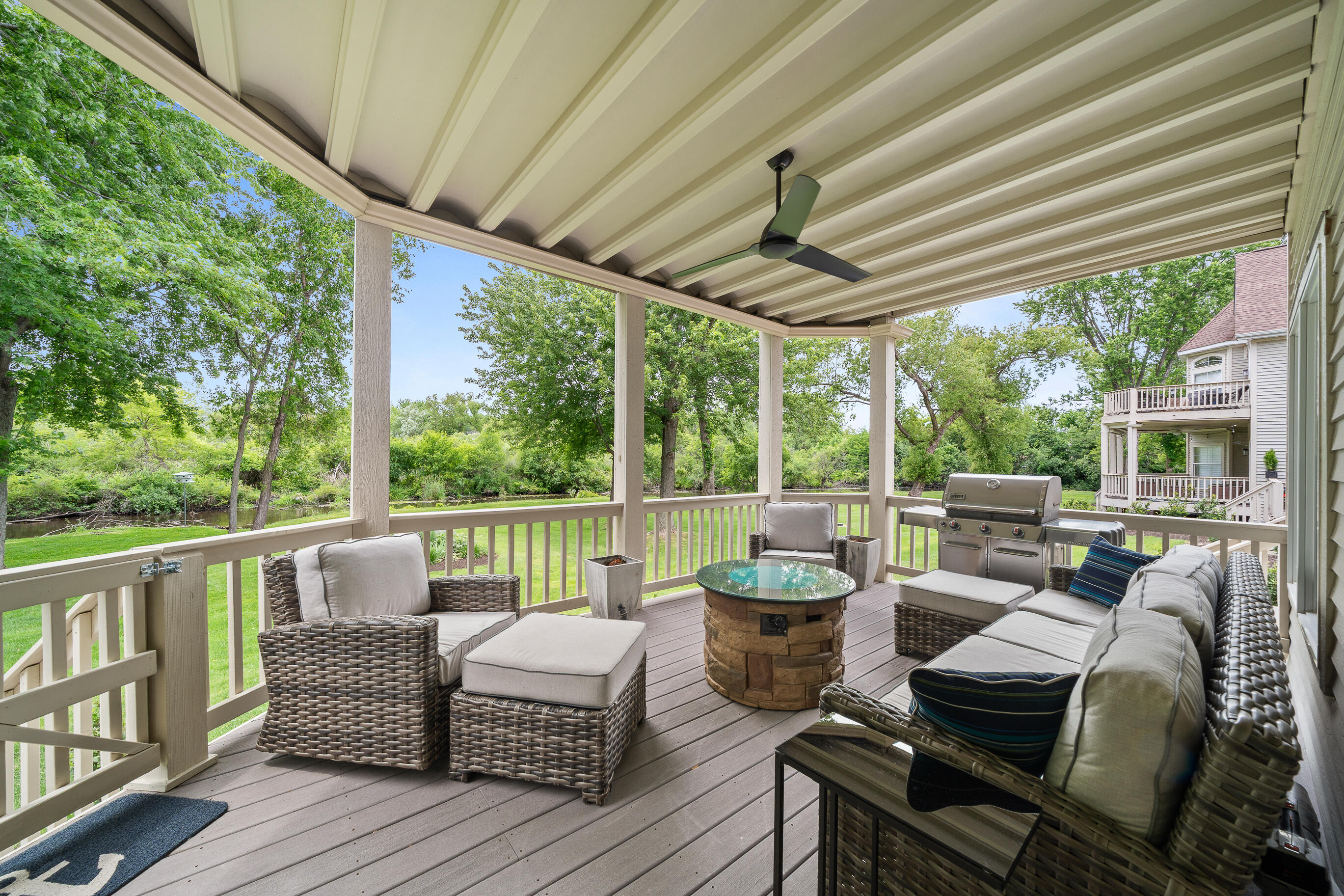 401 Abbey Ridge Court Fontana, WI 53125 - Photo 48 of 82 Covered Porch