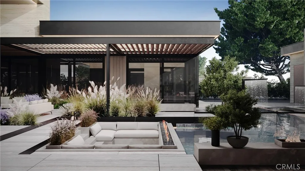 0 Pauba Temecula, CA 92592 - Photo 14 of 18 a view of a house with potted plants and a fountain