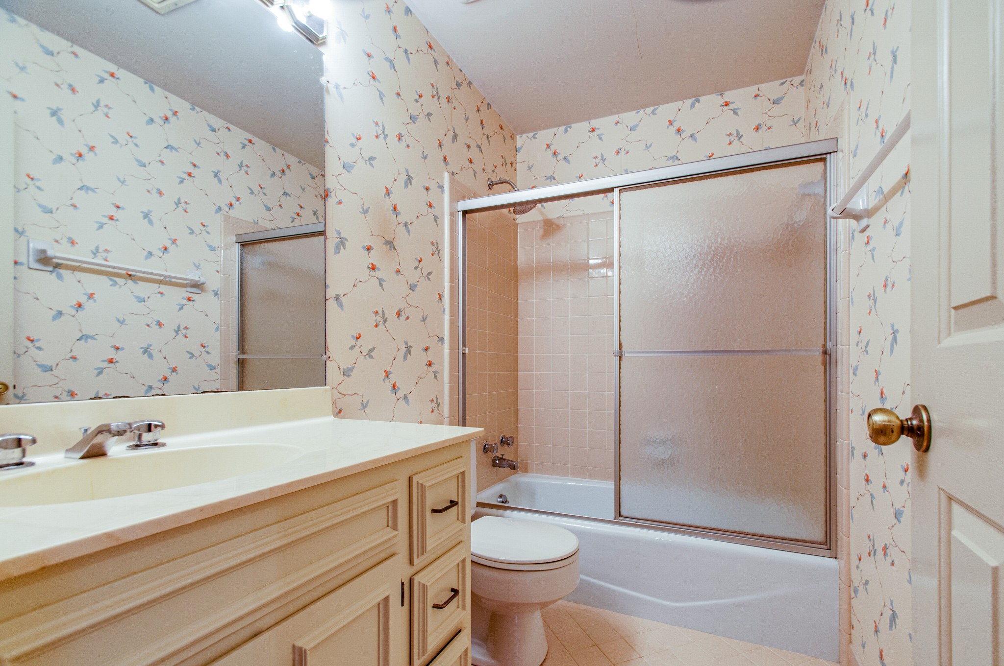 1127 General George Patton Road Nashville, TN 37221 - Photo 22 of 30 a bathroom with a granite countertop sink toilet and shower
