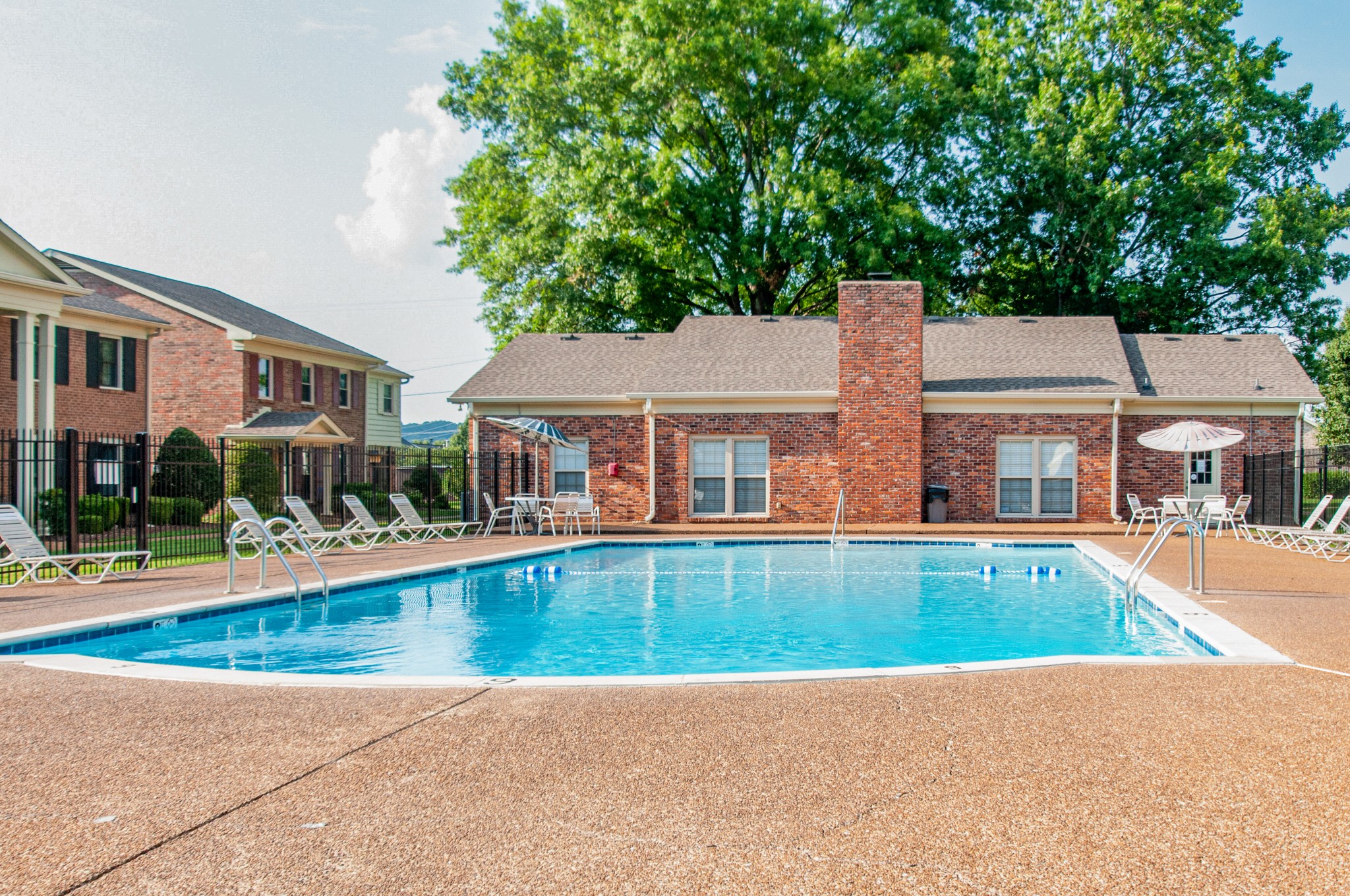 1127 General George Patton Road Nashville, TN 37221 - Photo 30 of 30 front view of a house with swimming pool