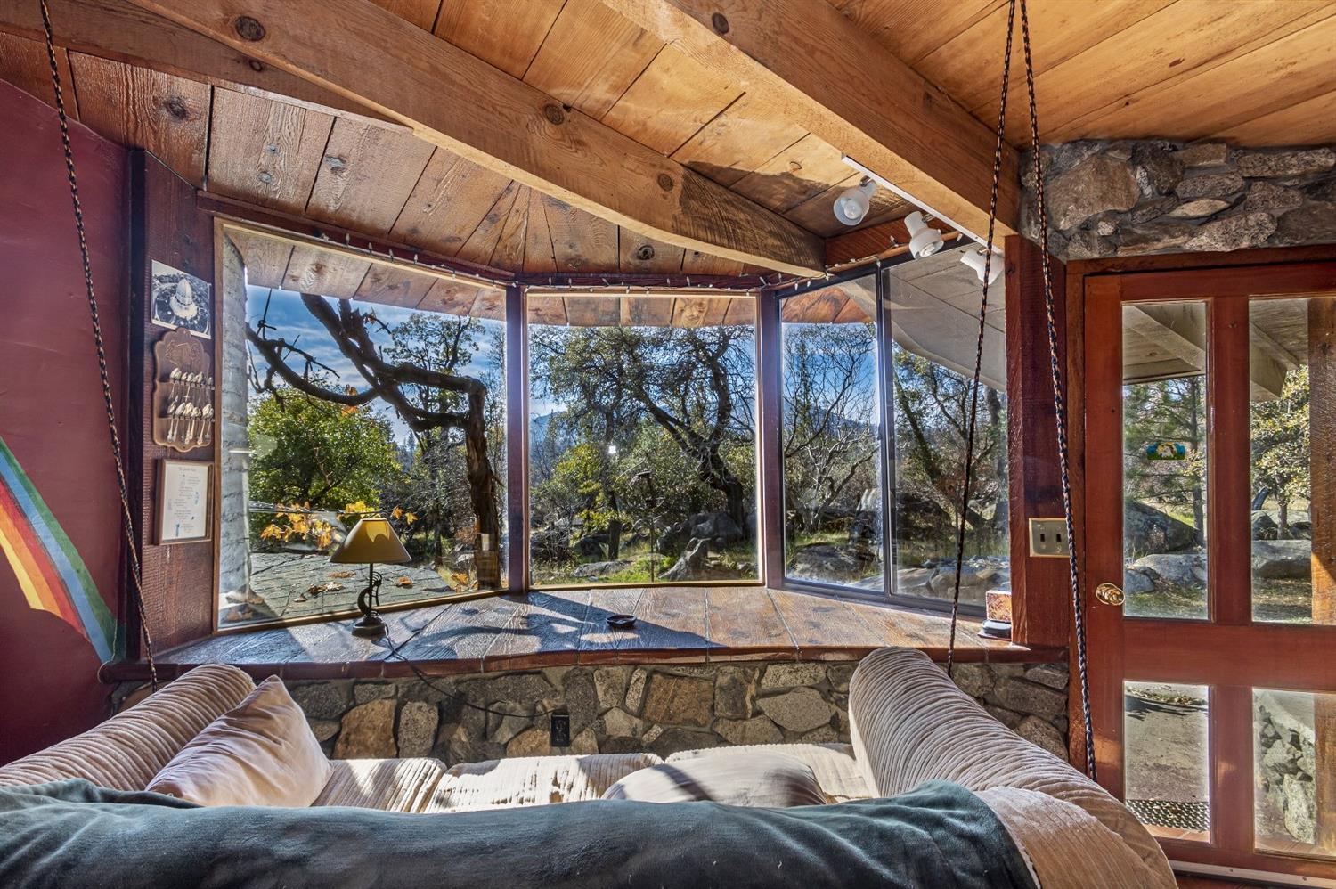 32100 Kinsman Flat Road North Fork, CA 93643 - Photo 8 of 62 a living room with couch and a large window