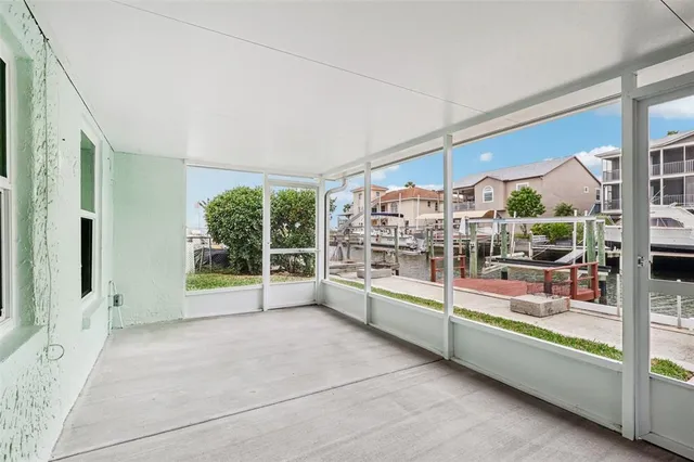 a view of a room with window