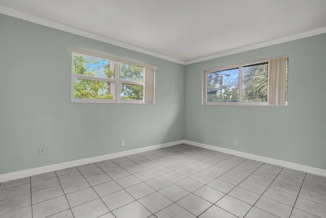 a view of an empty room with window