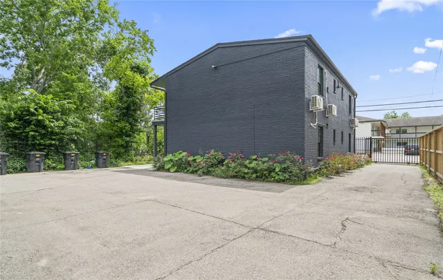 a view of a parking space in a house