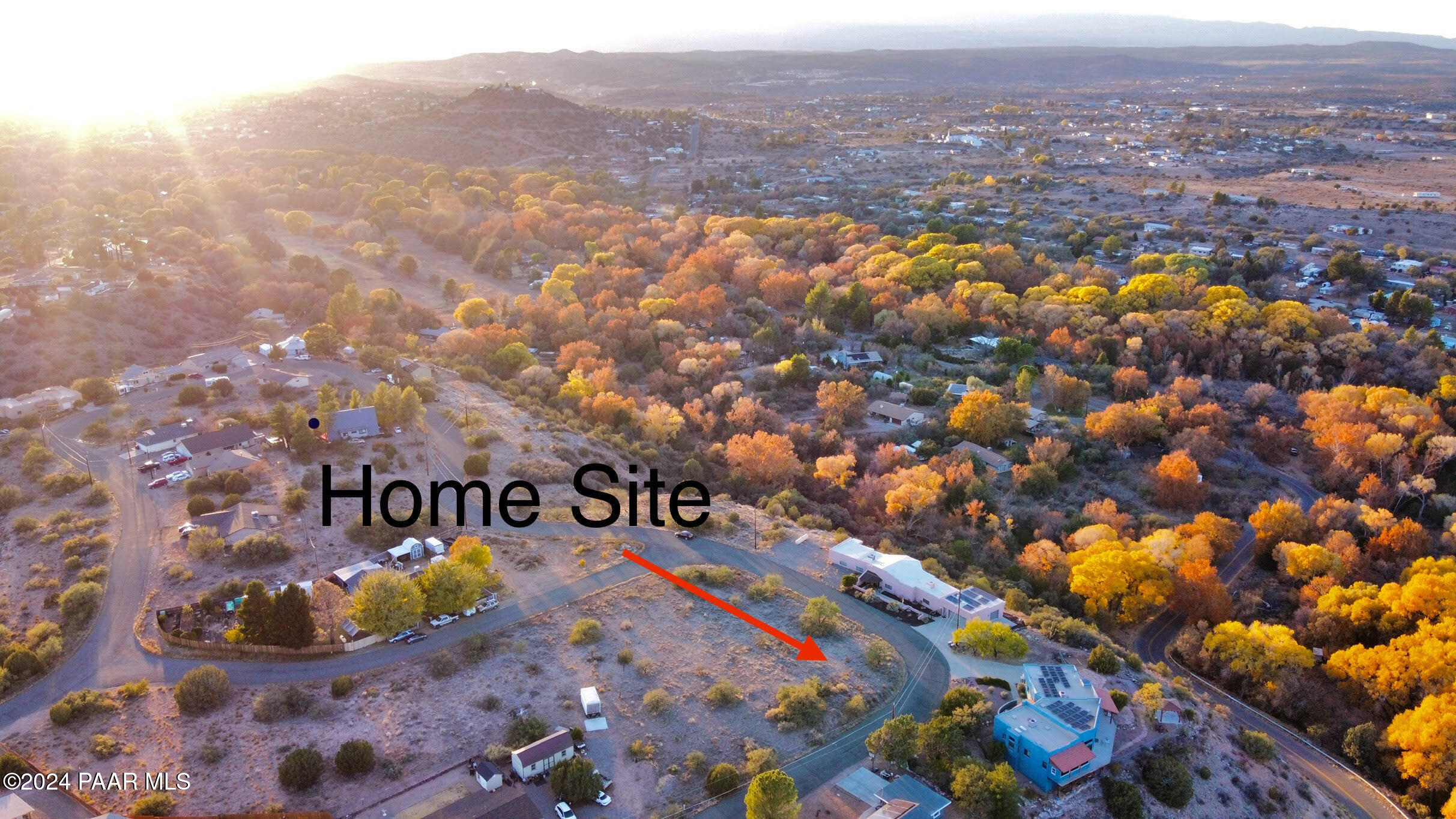 4605 East Gunsmoke Pass Rimrock, AZ 86335 - Photo 4 of 16 an aerial view of multiple house