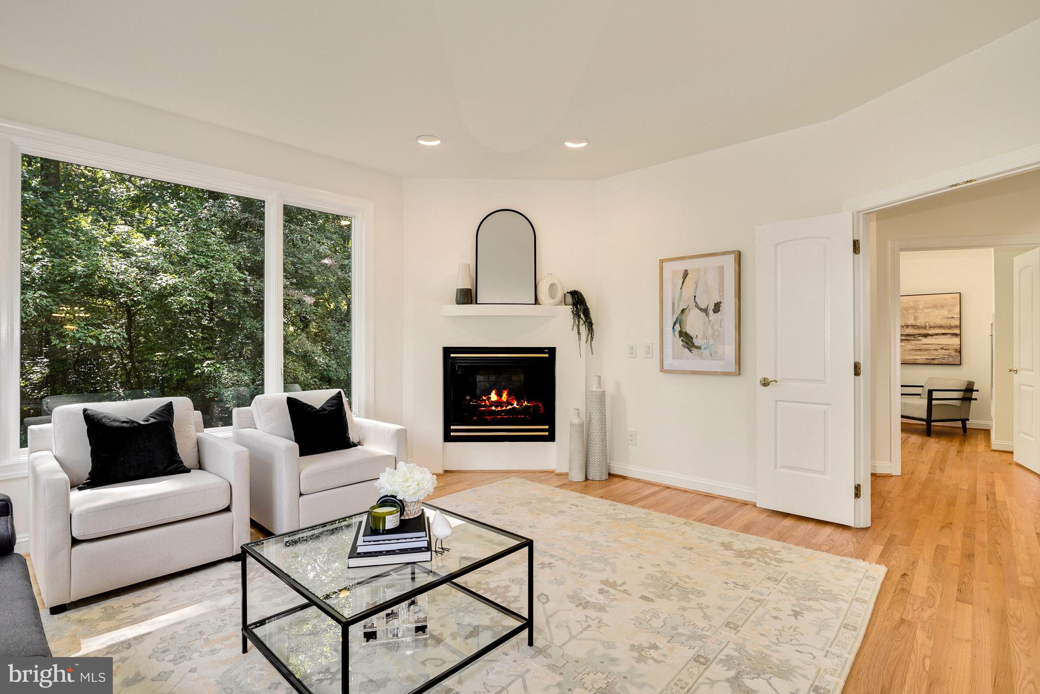 10121 Glen Road Potomac, MD 20854 - Photo 14 of 70 Another gas fireplace
