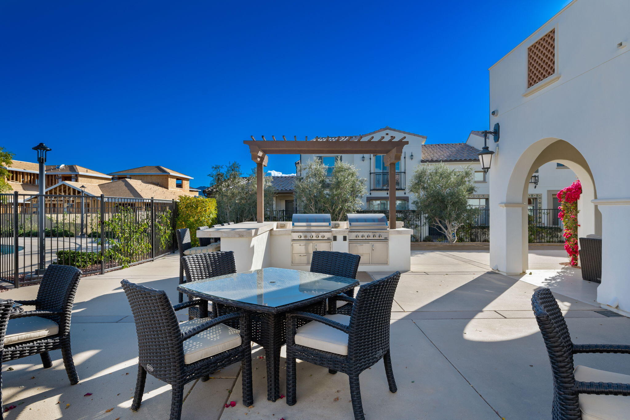 80215 Whisper Rock Way La Quinta, CA 92253 - Photo 57 of 63 a view of a house with backyard and sitting area