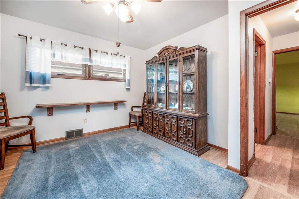 1380 Park Street Sharon, PA 16146 - Photo 12 of 39 a view of a hallway with entryway and chandelier