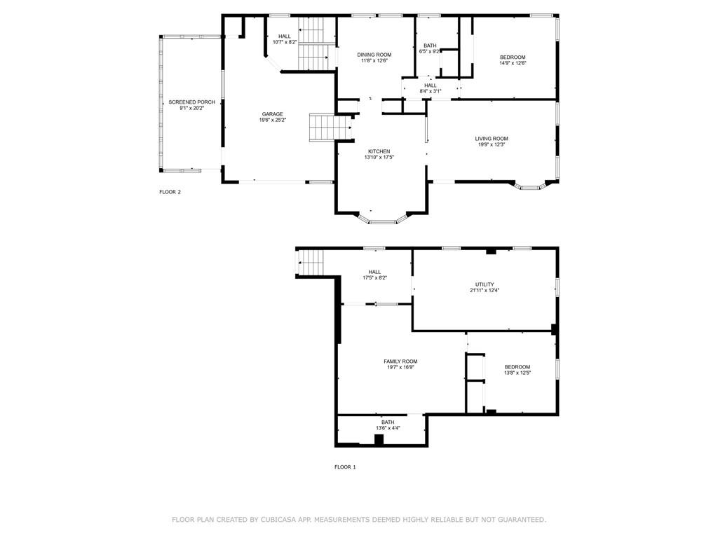 1380 Park Street Sharon, PA 16146 - Photo 37 of 39 a picture of floor plan
