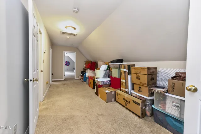 a view of balcony with yard