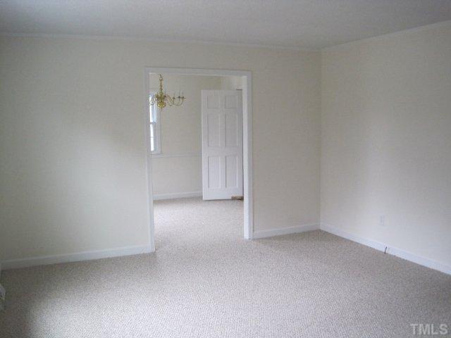 108 Hunters Road Oxford, NC 27565 - Photo 3 of 8 Living Room with New Carpet!