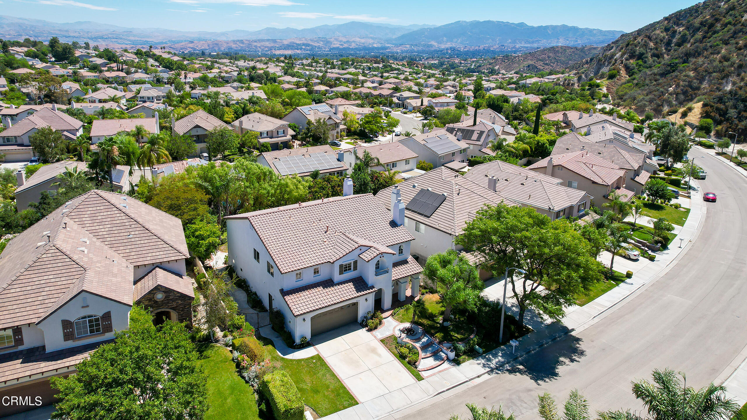 26569 Shakespeare Lane Stevenson Ranch, CA 91381 - Photo 2 of 55 an aerial view of multiple house