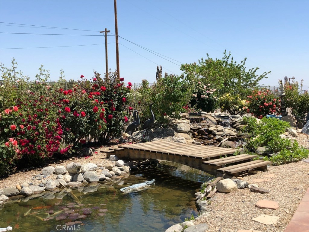 9072 Green Road Pinon Hills, CA 92372 - Photo 10 of 70 pond with bridge