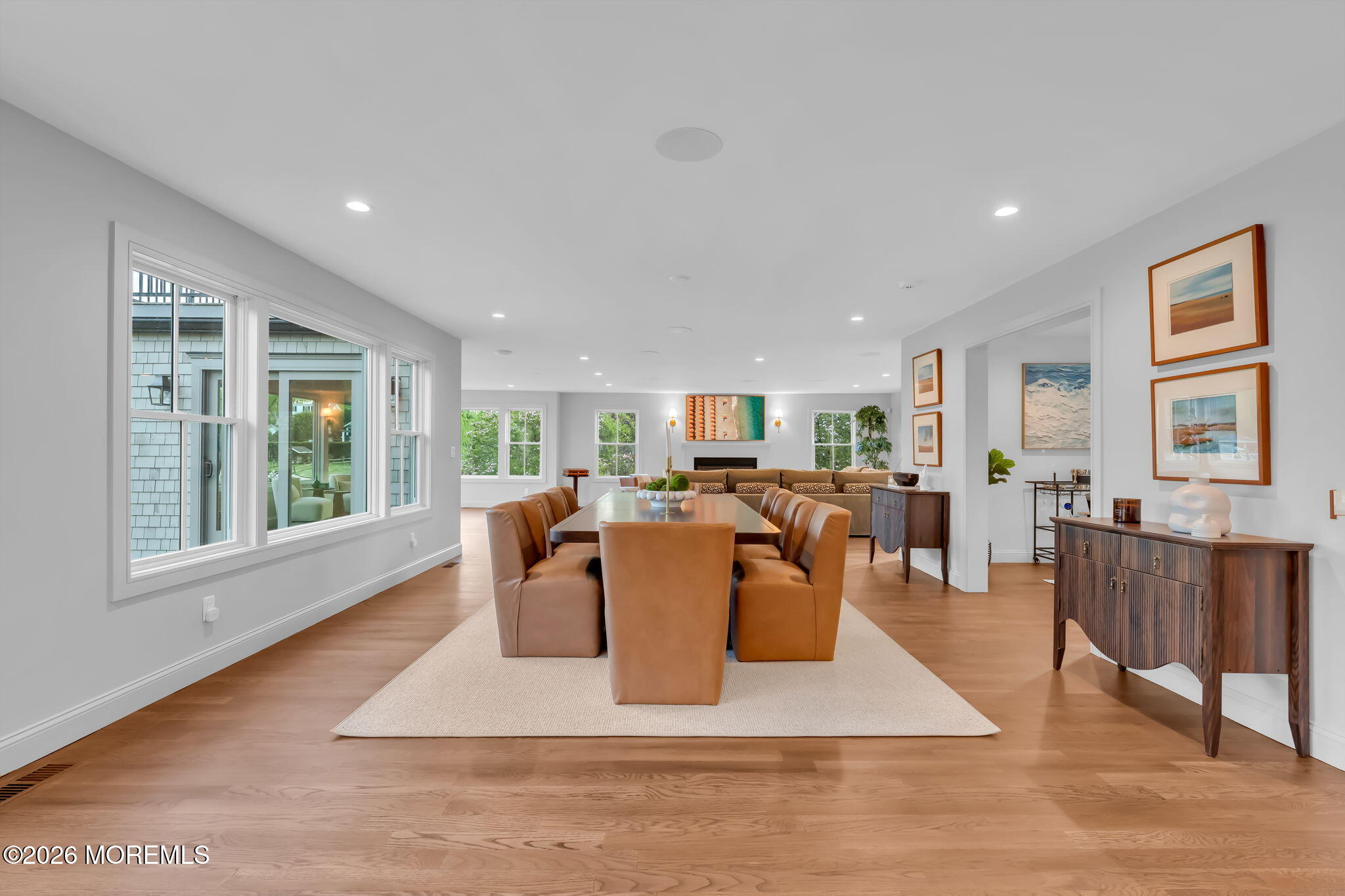 181 Rumson Road Rumson, NJ 07760 - Photo 12 of 79 a living room with furniture a large window and wooden floor