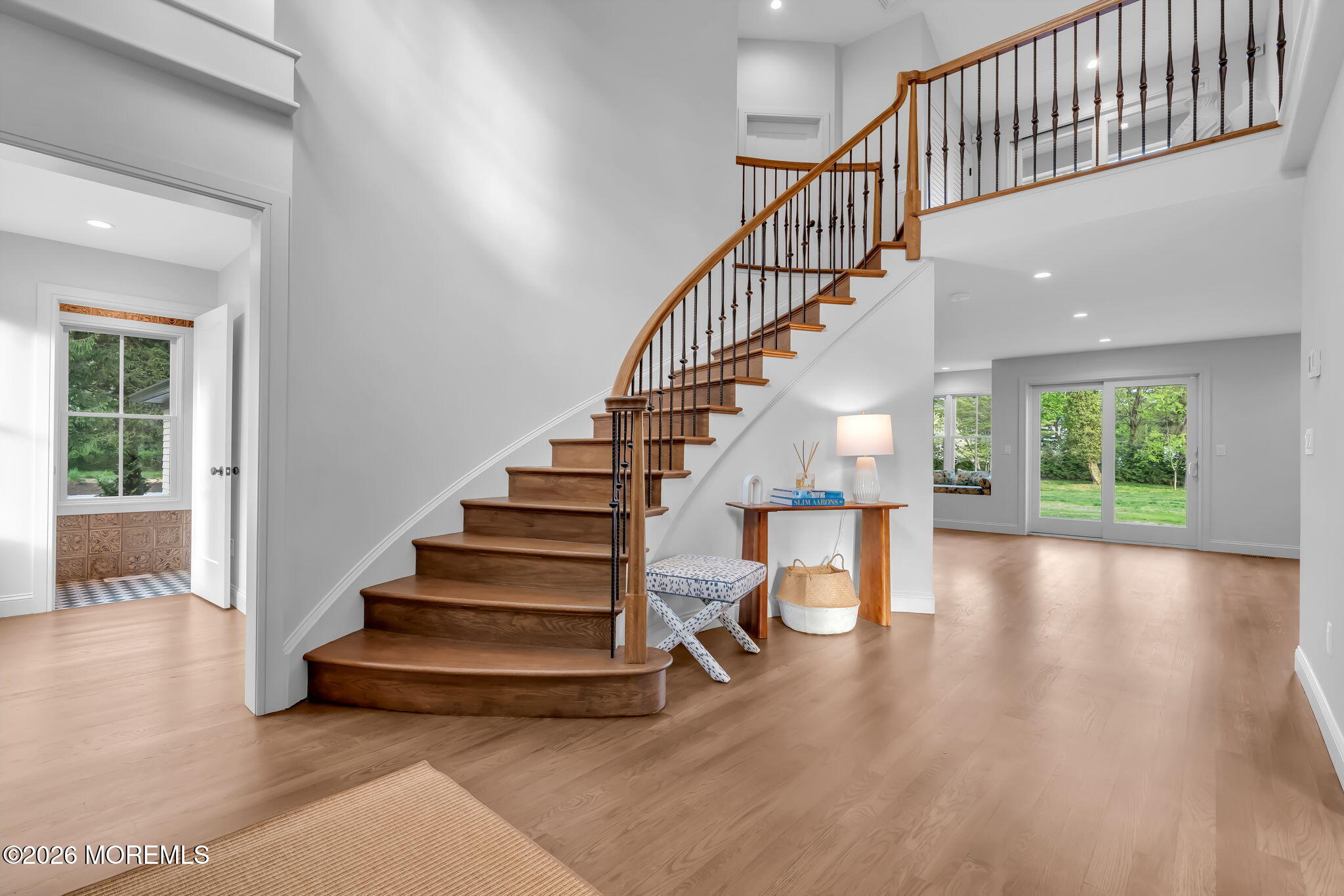181 Rumson Road Rumson, NJ 07760 - Photo 29 of 79 a view of entryway and hall with wooden floor