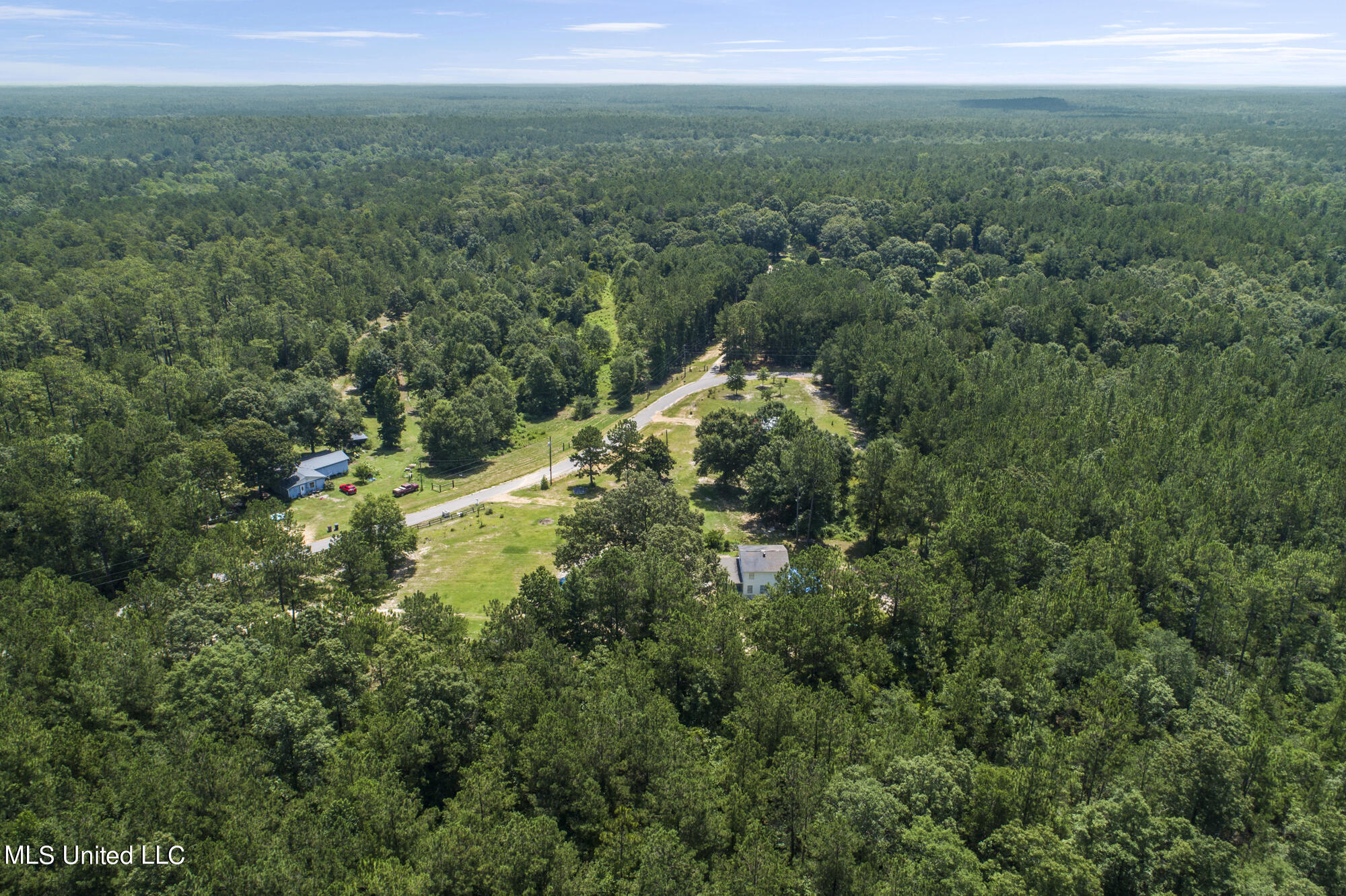 7 A Sunshine Road Brooklyn, MS 39425 - Photo 34 of 35 Drone external view