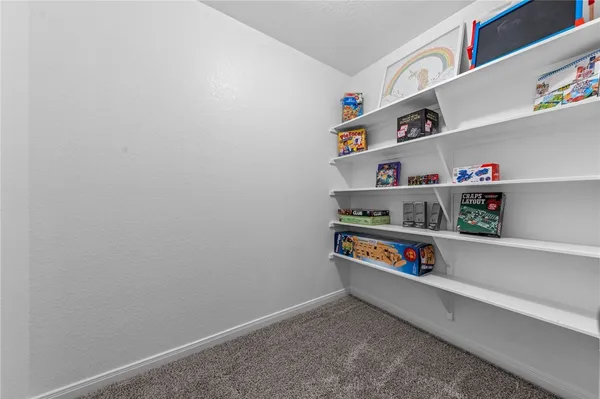 a backyard of a house