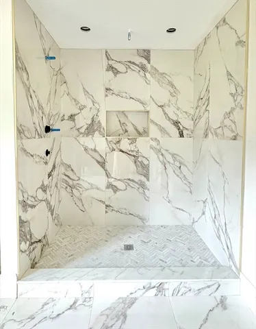 a close view of a dresser