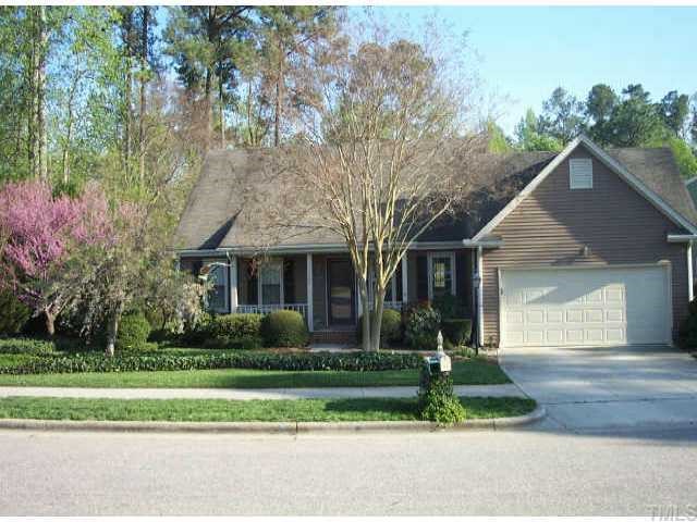 4504 Knightsbridge Way Raleigh, NC 27604 - Photo 1 of 1 a front view of a house with a yard