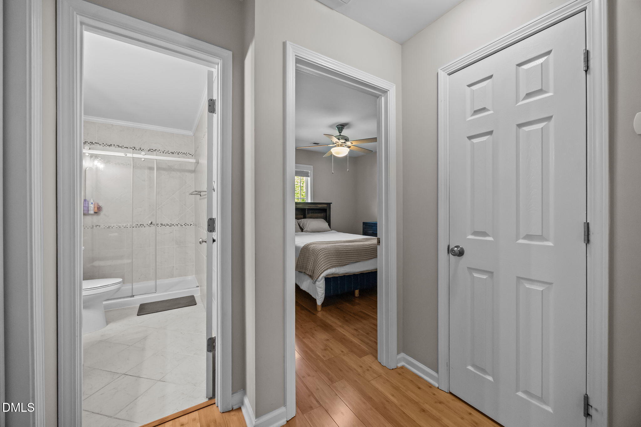 1316 South State Street, Unit D Raleigh, NC 27610 - Photo 20 of 36 a bathroom with white walls