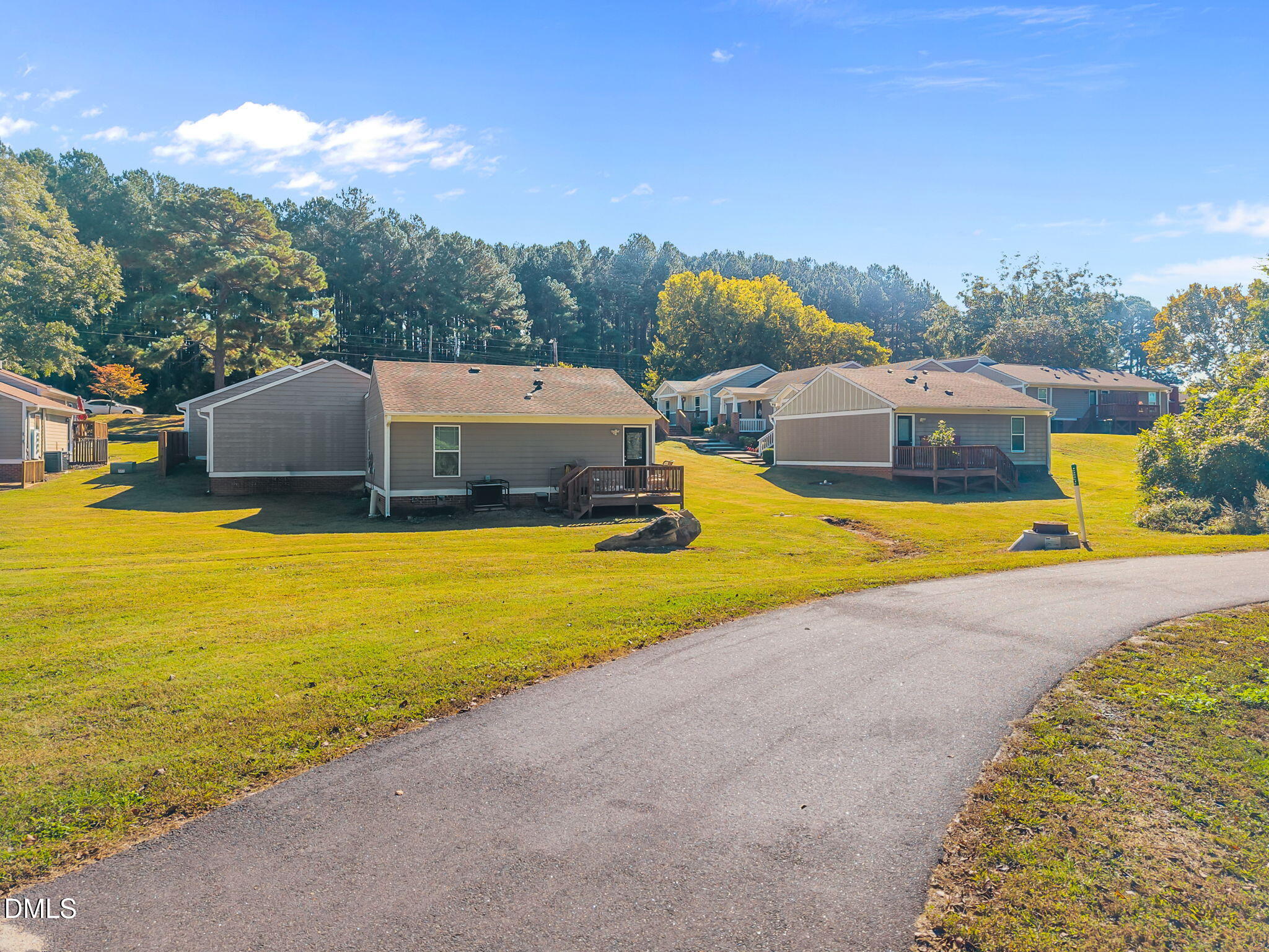 1316 South State Street, Unit D Raleigh, NC 27610 - Photo 23 of 36 a view of a lake with houses