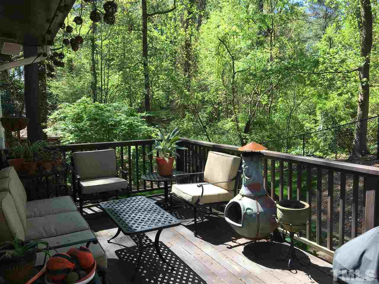 809 Currituck Drive Raleigh, NC 27609 - Photo 12 of 14 a view of a roof deck with furniture